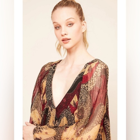 $263 Mes Demoiselles Paris Sabri Blouse Size FR 34 or US 2 - Picture 3 of 14